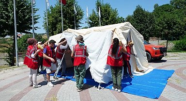 İstanbul Beylikdüzü'nde afet gönüllüleri sahaya hazır