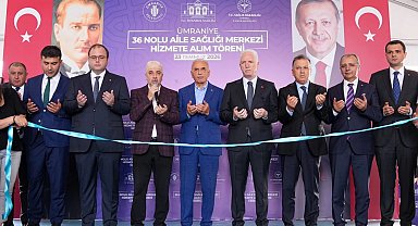 İstanbul'un 1121. Aile Sağlığı Merkezi Ümraniye'de hizmete açıldı