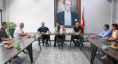 İzmir Bornova Belediye Başkanı Eşki'den MTK Sitesi'ne ziyaret
