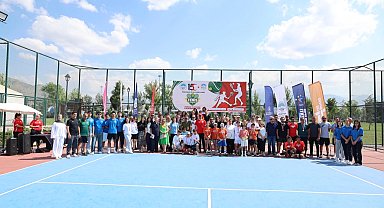 Kayseri'de 15 Temmuz Tenis Turnuvası sona erdi