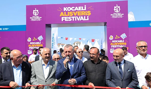 Kocaeli Gebze'de  Alışveriş Festivali coşkusu