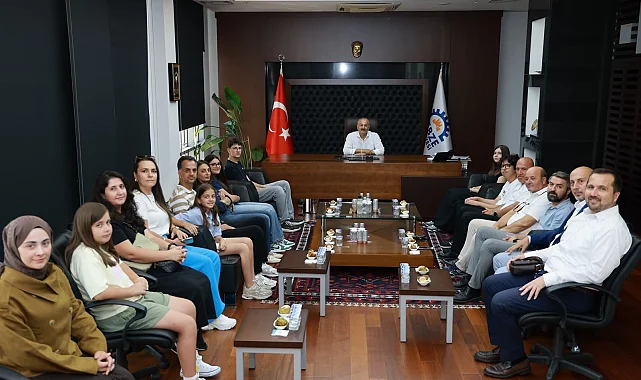 Kocaeli Gebze'de Başkan Büyükgöz LGS birincilerini ağırladı