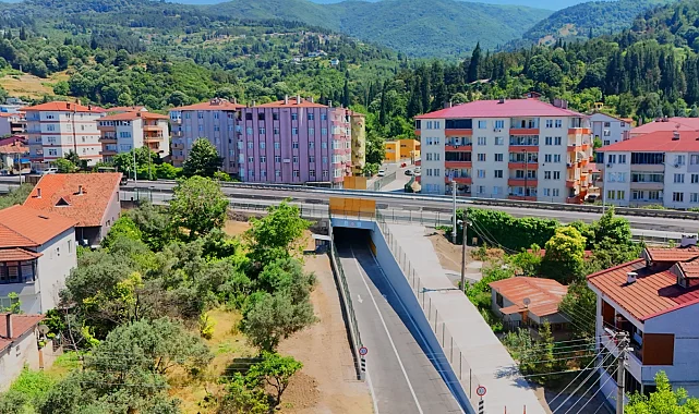 Kocaeli Gölcük Ulaşlı Alt Geçidi ile trafikte yeni dönem
