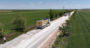 Konya Karatay'da 17,5 kilometrelik yol ağı yenileniyor
