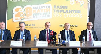 Malatya Kayısı Festivali ve Fuarı'nın 28'incisi düzenlenecek