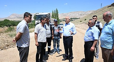 Malatya'da yol çalışmaları karayolları standardına ulaşıyor