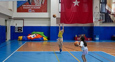 Maltepeli çocukların tatili sporla geçiyor