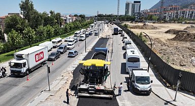 Manisa'da Cider Yolu çalışmaları hızlandı