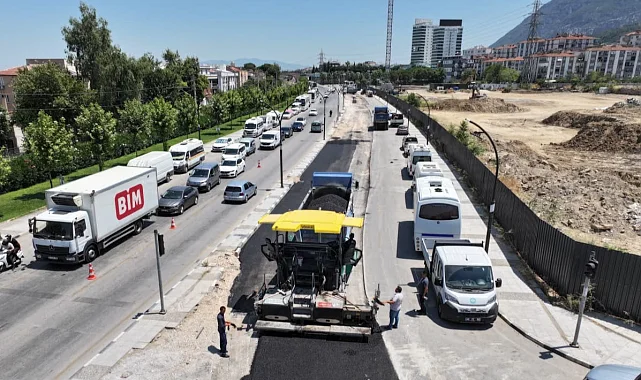 Manisa'da Cider Yolu çalışmaları hızlandı