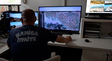 Manisa'da yapay zeka destekli termal kameralar bir yangını daha erken tespit etti