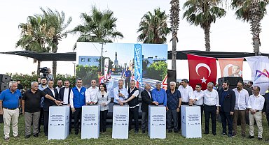 Mersin'de dev altyapı yatırımı için temel atıldı