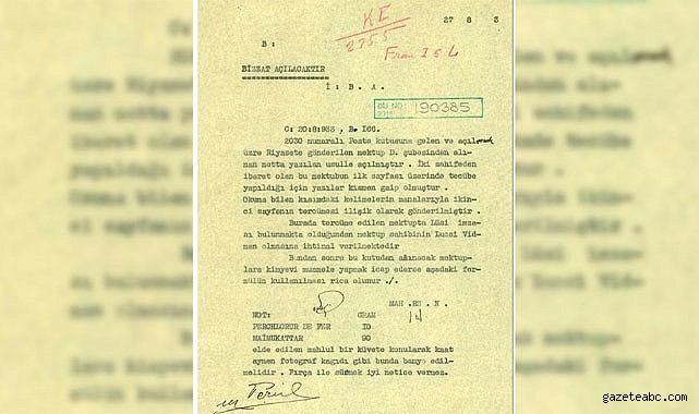 MİT tarihi belgeyi yayımladı