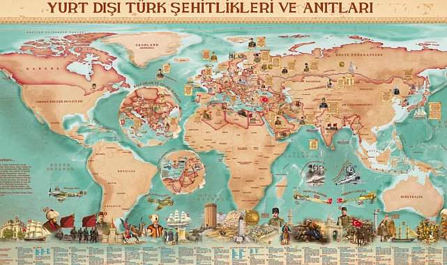 MSB'den dijital şehitlik haritası... 48 ülkedeki 172 şehitlik ve anıt tek platformda