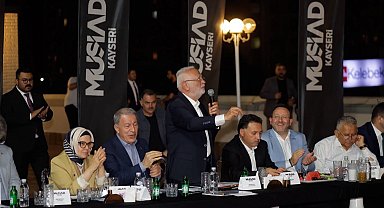 MÜSİAD Kayseri Memduh Büyükkılıç'ı ağırladı
