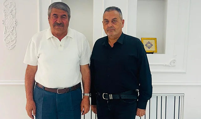 Nihat Aydın'dan Patnos Belediye Başkanı Abdulhalık Taşkın'a ziyaret
