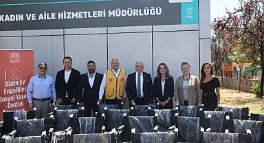 Nilüfer’de Engelsiz Yaşam İçin 60 Tekerlekli Sandalye Desteği