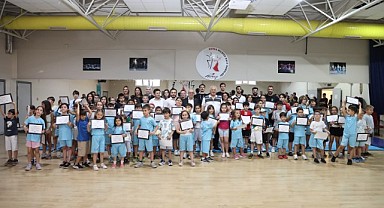 Nilüfer’de Tam Gün Yaz Spor Okulları’nın ilk dönemi tamamlandı