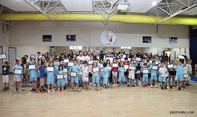 Nilüfer’de Tam Gün Yaz Spor Okulları’nın ilk dönemi tamamlandı