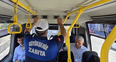 Ordu'da toplu taşımada klima denetimi