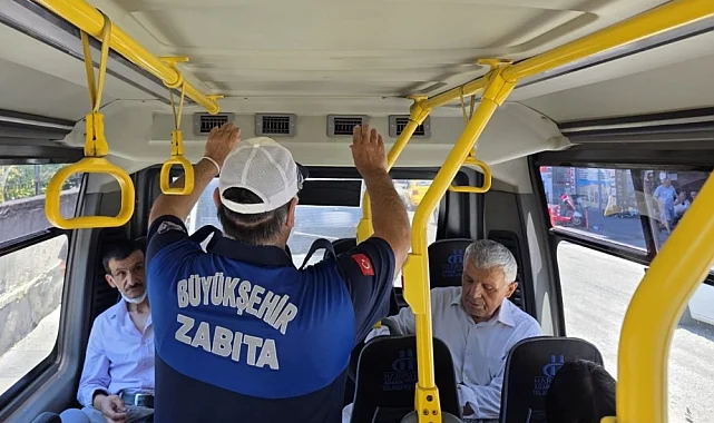 Ordu'da toplu taşımada klima denetimi