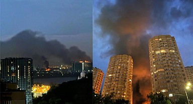 Rusya'dan Kiev'e Hava Saldırısı