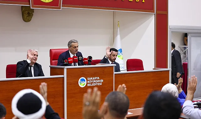 Sakarya meclisinde yeni projeler onaylandı