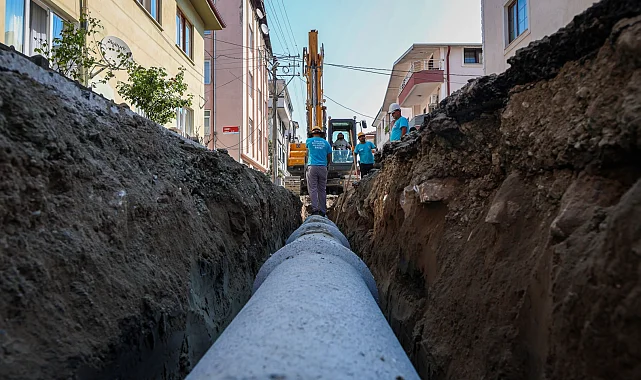 Sakarya Şirinevler Mahallesi'ne yeni yağmur suyu hattı kazandırılıyor