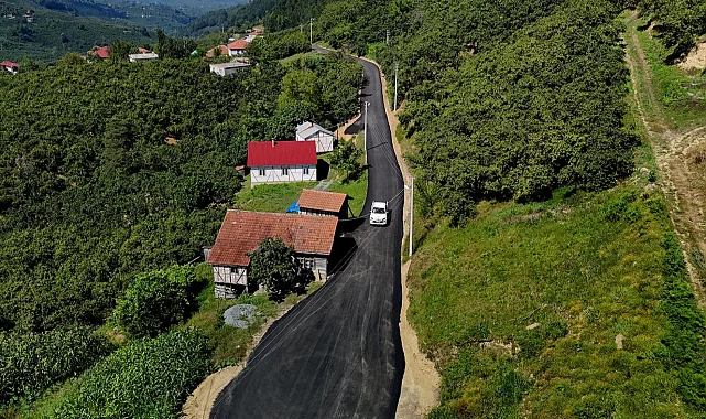 Sakarya'da fındık hasadının yoğun olduğu 3 güzergahda ulaşım hamlesi