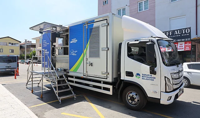 Sakarya'nın mobil ikram aracı hizmete hazır