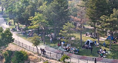 Sarımsaklı Barajı Mesire Alanı'na Kayserililerden tam not