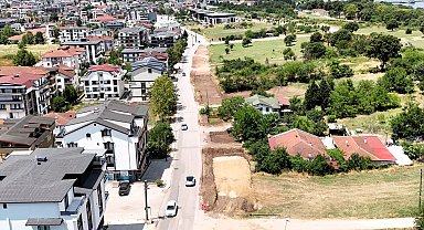 Selahattin Eyyubi Caddesi'nde 2. etapta sona doğru