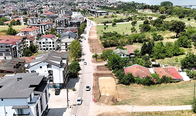 Selahattin Eyyubi Caddesi'nde 2. etapta sona doğru