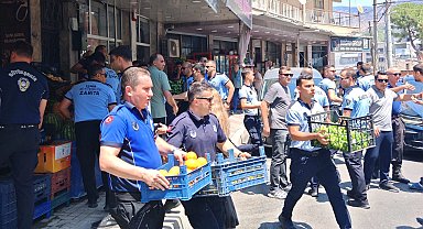 Sokak işgaline şok denetim! Zabıta affetmedi