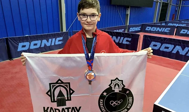 Tahir Efe Şahin Karatay'ın gururu oldu