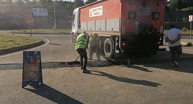 Trabzon'da altyapı sonrası yollar yenileniyor