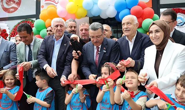 Trabzon'da "Bizim Çocuk Yaşam Merkezi" açıldı