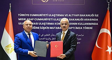 Türkiye ile Mısır arasında ulaştırma koridorları için iş birliği