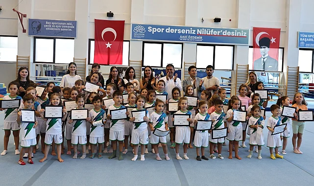 Yaz Spor Okulları'nda ilk dönem tamamlandı