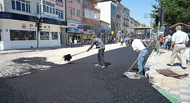 Yenişehir’in ana arterlerinde sıcak asfalt sevinci