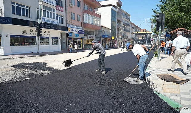 Yenişehir’in ana arterlerinde sıcak asfalt sevinci