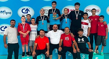 Yıldırım’ın minik güreşçileri Türkiye şampiyonasında 14 madalya kazandı